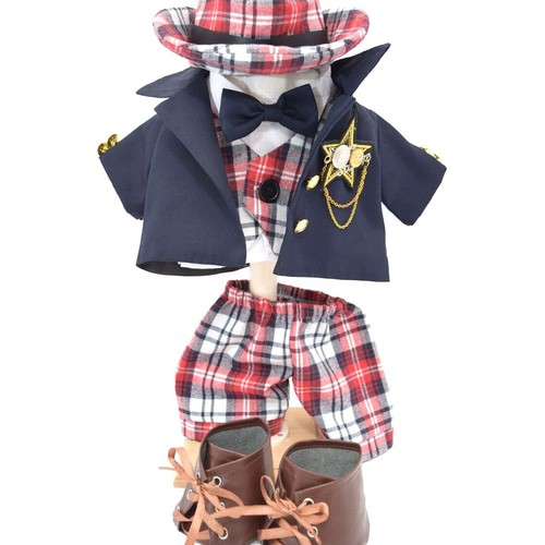 ダッフィー 着せ替え　コスチューム　服 ダッフィー 服 着せ替え コスチューム 紺ブレお出かけセット