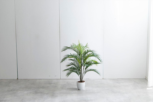 【高さ95cm】光触媒人工観葉植物　アレカヤシ 【WRK162012】 8枚目の画像