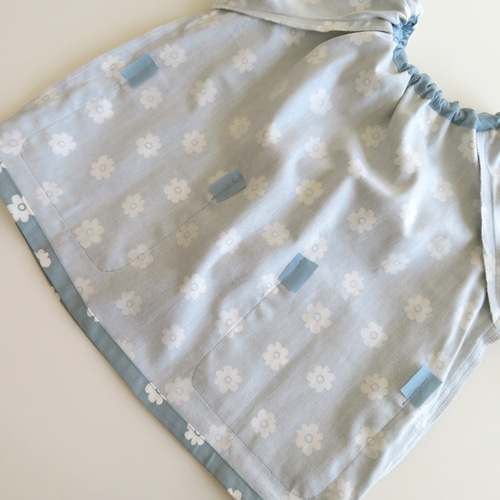 JACADI♡ スモック刺繍プリーツフリル襟ワンピース JACADI♡ スモック刺繍プリーツフリル襟ワンピース