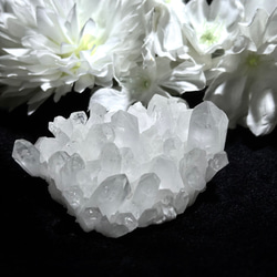 天然石インテリア・置物　7.6cm 　ヒマラヤ水晶　クラスター　水晶　原石 2枚目の画像