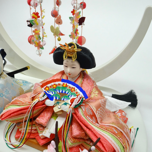 今どきのお雛様 柳親王飾り・つきか ひな人形・雛飾り