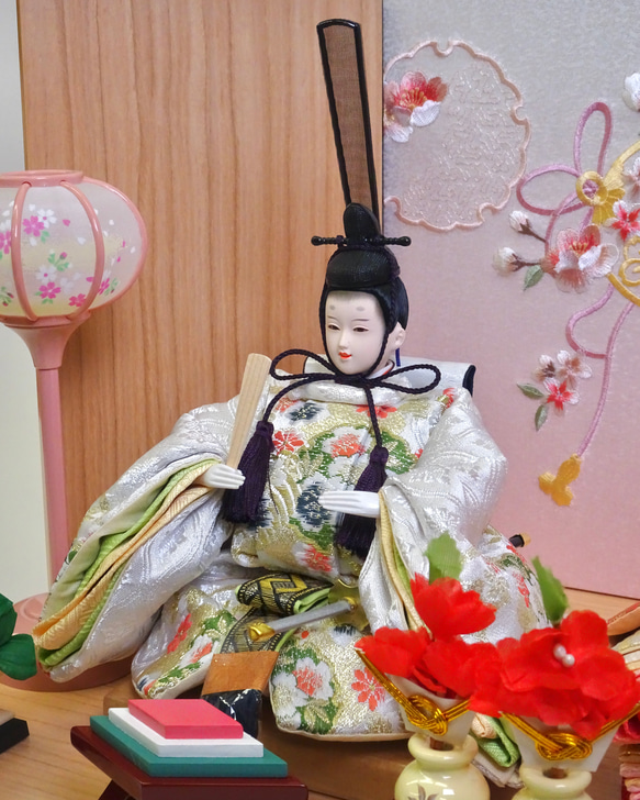 今どきのお雛様 小芥子親王飾り・はるか 