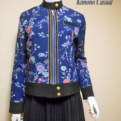 着物ライダースジャケット Kimono Bikers Jacket LJ-133/S 17枚目の画像