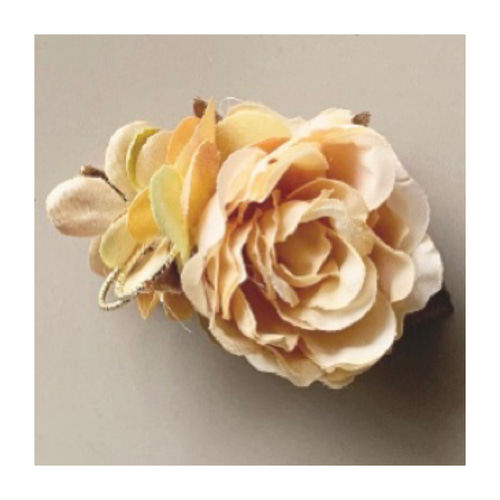 洋風クリップ特集】 アーティフィシャルフラワー 造花 髪飾り 子ども