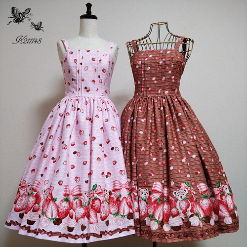チョコレートストロベリーJSK ワンピース K211148 通販 16612482  