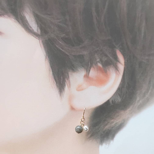 今だけ限定]選べる!天然石ピアス／イヤリング ピアス（フック