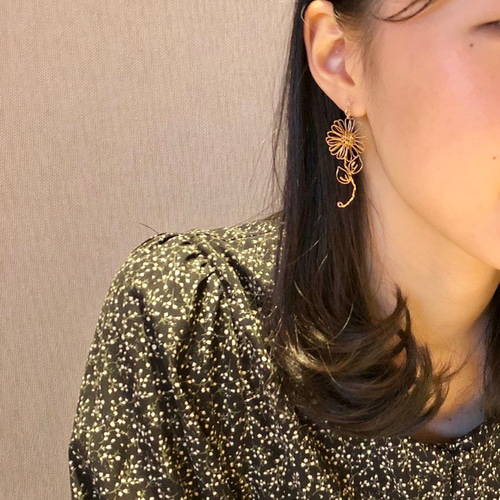デイジー様　4点おまとめ　本物のお花のピアス　イヤリング 楽天市場】デイジー（ピアス｜レディースジュエリー