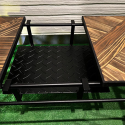 フラットバーナ－テーブルアイアンigtテーブル エボニー色 16枚目の画像