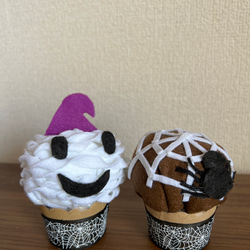 ハロウィンのカップケーキ 3枚目の画像