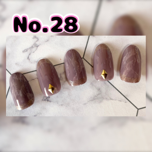 ネイルチップ サイズオーダー 送料込み ジェルネイル シンプルネイル  