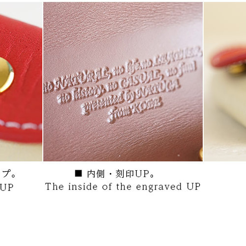 本革 【プチ キーケース】 ハート Natuca.ブランド キーケース Natuca