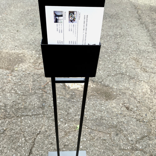アイアン チラシ入れ A-stand 店舗用品