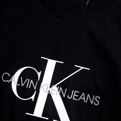 "CALVIN KLEIN" Basic Logo Tee (black) 半袖Ｔシャツ ブラック 黒 カジュアル 6枚目の画像