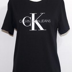 "CALVIN KLEIN" Basic Logo Tee (black) 半袖Ｔシャツ ブラック 黒 カジュアル 5枚目の画像