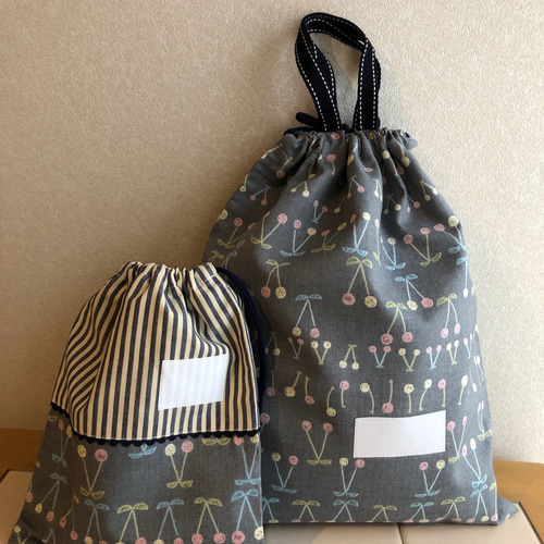 【＊aki＊様オーダー】うさぎ♡入園入学5点セット aki＊様オーダー】うさぎ♡入園入学5点セット