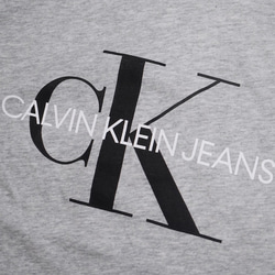 "CALVIN KLEIN" Basic Logo Tee (grey) 半袖Ｔシャツ グレー 灰色 カジュアル 5枚目の画像