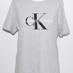 "CALVIN KLEIN" Basic Logo Tee (grey) 半袖Ｔシャツ グレー 灰色 カジュアル 6枚目の画像