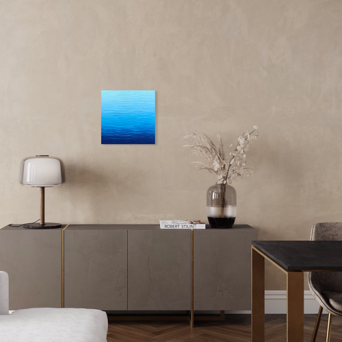 熱門系列】訂製款- 藍色海洋油畫（M-#54） 畫& lemon 的作品16614119