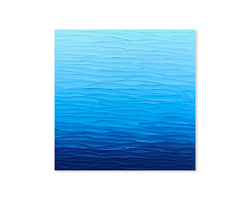 油彩　優しい海 朝、優しい海 (パステル画 額付き） 絵画 takiyo 通販 17686559