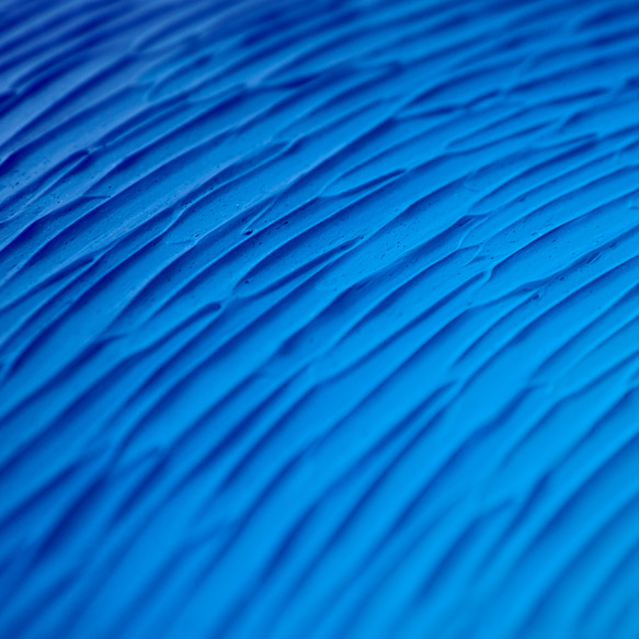 【海を感じる】絵画 - ブルー グラデーション 壁掛け（M-#56） 6枚目の画像