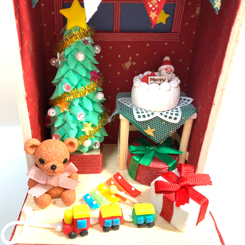 ☆クリスマスハウス(数量限定 残り1点 受注生産) ミニチュア