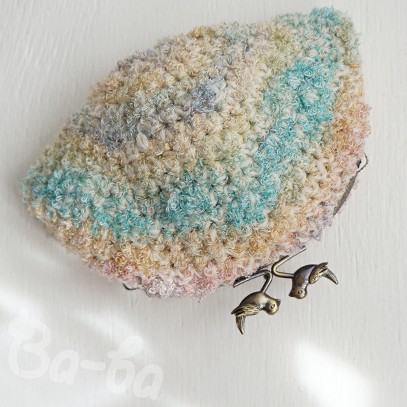 Ba-ba handmade Crochet pouch No.C1701 第4張的照片