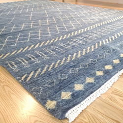 試用活動】舒適的有機地毯，四季皆宜的手工編織地毯，享受四個季節，191x137cm BD890G 第8張的照片