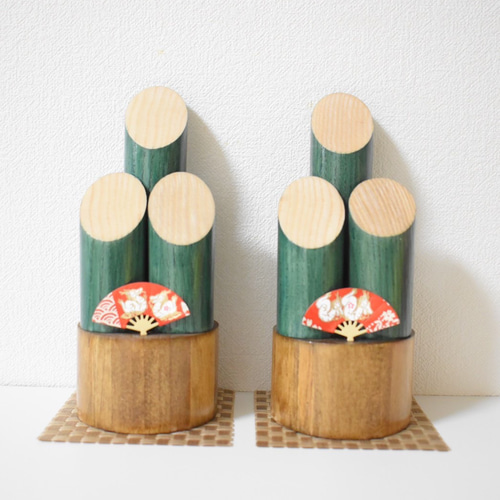 門松,正月•インテリア•住まい•小物-正月 門松 正月 木製 インテリア 門松ミニチュア 飾り モダン 新年