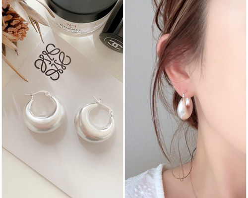 ≪PILGRIM≫ ピルグリム ねじれ スモール フープピアス シルバー 61o-Nwb20UL._UY1000_.jpg