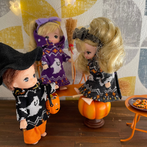 ミキちゃんマキちゃん 服&小物 4点セット ハンドメイド　 071 ミキちゃんマキちゃん 服&小物 4点セット ハンドメイド 071