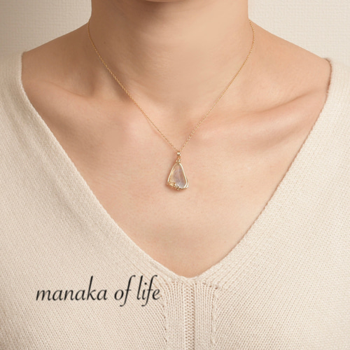 純正シエラ産アンダラクリスタルペンダントトップ　23g　14kgf 純正シエラ産アンダラクリスタルペンダントトップ 23g 14kgf