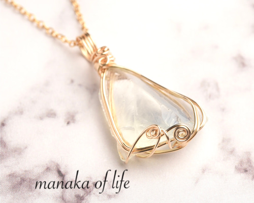 シエラ産 アンダラクリスタル エンジェルオーラ ペンダント