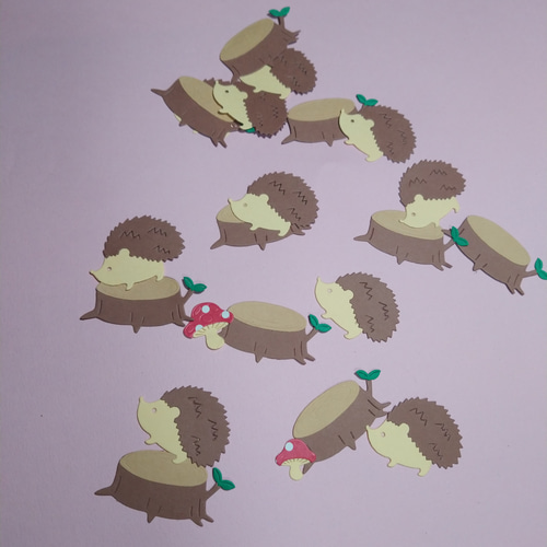 値下げ↓カール　クラフトパンチ　廃盤レア　ハリネズミ　親子はりねずみ カール クラフトパンチ本体 ハリネズミ 動物 レア - メルカリ