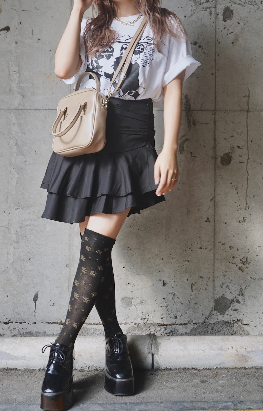 "SONIC YOUTH" BIG TEE (white) 半袖Ｔシャツ ホワイト 白 カジュアル