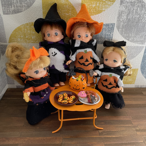 M2330ミキちゃんマキちゃん ハンドメイド 服 ハロウィン