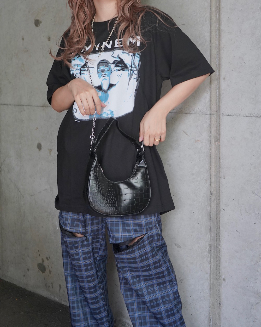 "EMINEM" PHOTO PRINT BIG TEE(black) 半袖Ｔシャツ ブラック 黒 ストリート