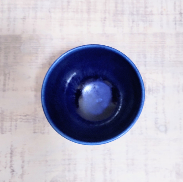 青のフリーカップ　大 3枚目の画像