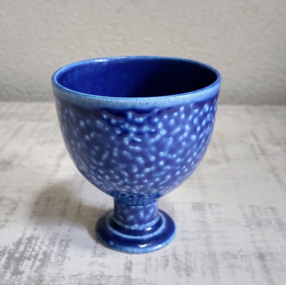 青のフリーカップ 1枚目の画像