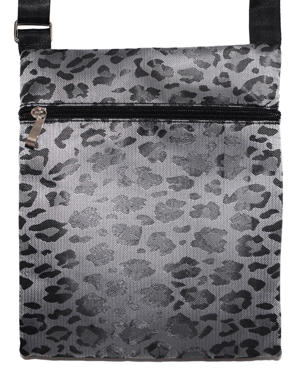 ADG LEOPARD SACOCHE BAG (black) サコッシュ ブラック 黒 ストリート 6枚目の画像