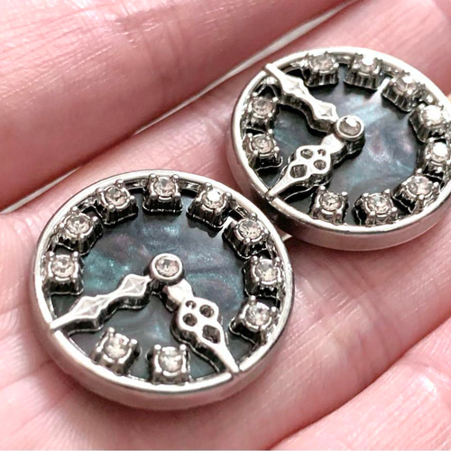 23mm 1個】飾りボタン ◇1023◇ アンティーク ヴィンテージ レトロ