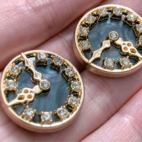 23mm 1個】飾りボタン ◇1024◇ アンティーク ヴィンテージ レトロ 