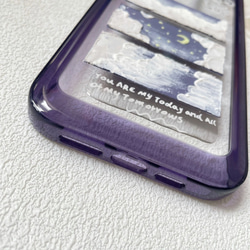 New!! スマホケース スマホリング 真珠 透明 iphoneケース オシャレ 可愛い 2枚目の画像