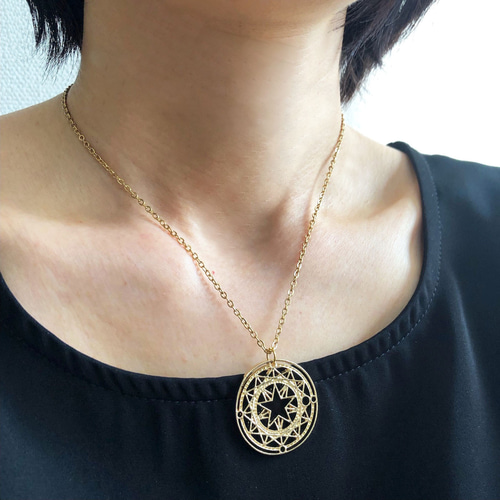 魔法の天使クリィミーマミ 30周年 ゴールド コイン型ペンダント