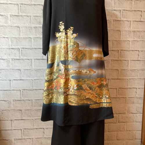 ロングチュニック（平安絵巻）