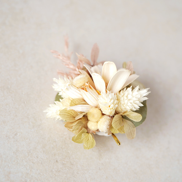 お花のポニーフック　「木漏れ日」 2枚目の画像