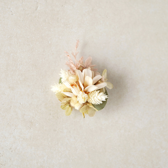 お花のポニーフック　「木漏れ日」 1枚目の画像