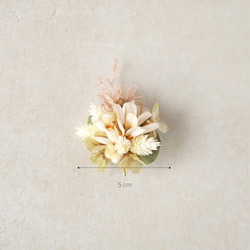 お花のポニーフック　「木漏れ日」 5枚目の画像