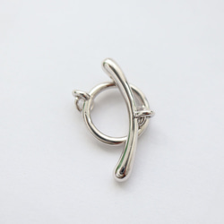 SV925 スターリングシルバー ぷっくりデザイン マンテル 1Set 4枚目の画像