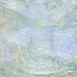 原画「夢のあとさき ー女神の樹.魔法陣ー」 額サイズ55×44㎝ パワーアート 2枚目の画像