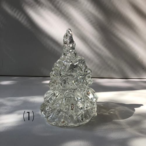 ガラスのクリスマスツリー①②③④⑤／ツリー／テーブルツリー